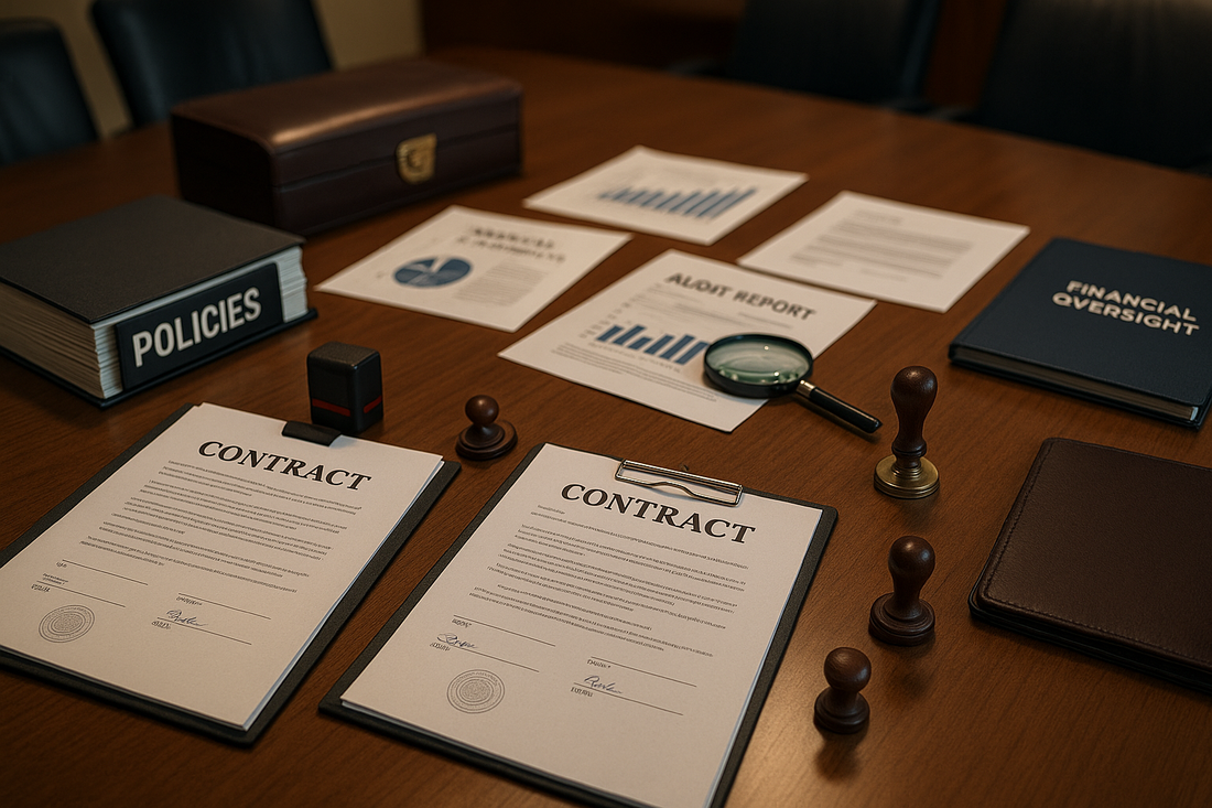 Protect Your Business With Contracts, Policies, and Financial Oversight